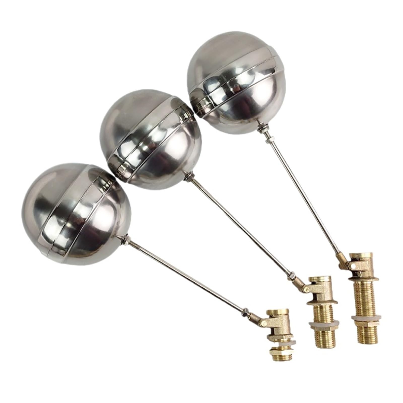 Trgyjgkf One Color 1/2" Float Ball Valve High Pressure Automatic Water Tank Liquid Level Stainless Steel For Boiler(304Ss Ball)