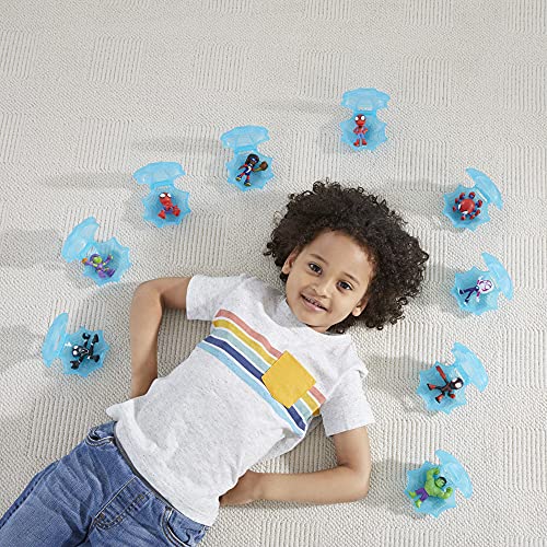 Spidey And His Amazing Friends Marvel Webs Up Minis Surprise Collectible Action Figure Toy, 2.5-Inch Scale Figure In Web Case, Age 3 And Up #TOP5