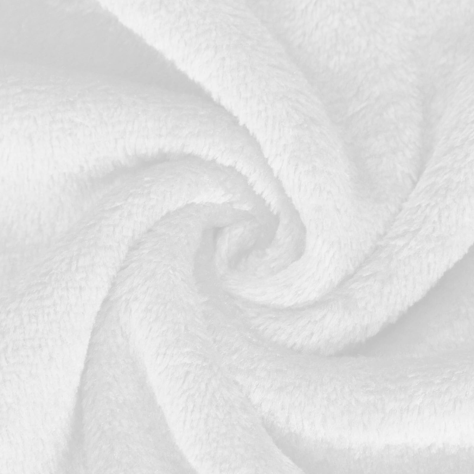 Accappatoio soffice di media lunghezza con cappuccio in pile da donna