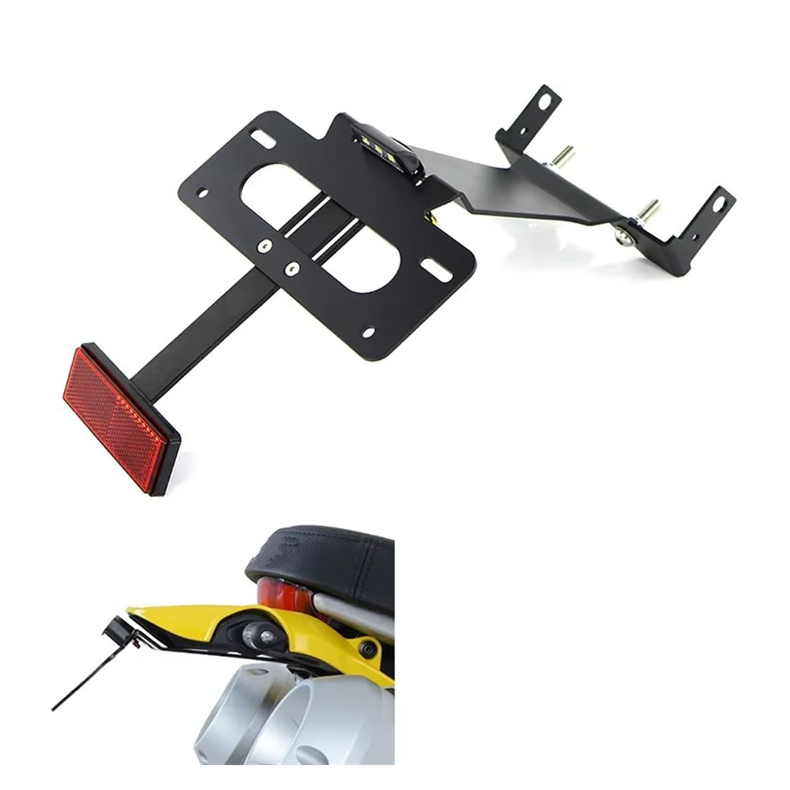 Moto Supporto Targa Per Ducati Per Scrambler 1100 2018 2019 2020-2024 Coda Posteriore Tidy Fender Eliminator Kit Targa Staffa Di Supporto