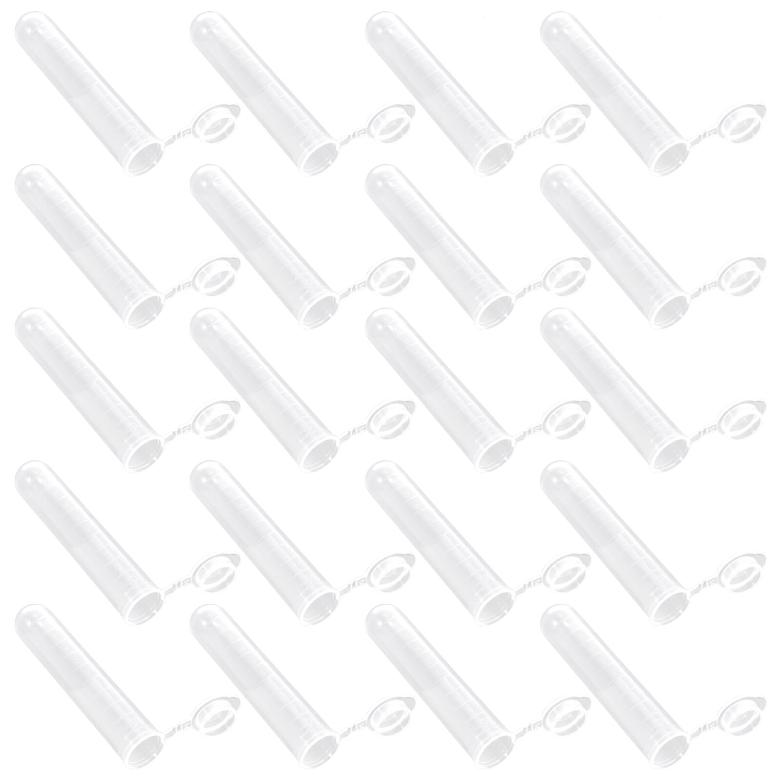 CHILDWEET 200 Provette da Centrifuga Scala da 10 Ml, Tubi Centrifughi in Plastica Tappo a Tenuta, per Esperimenti Scientifici e Uso Ospedaliero