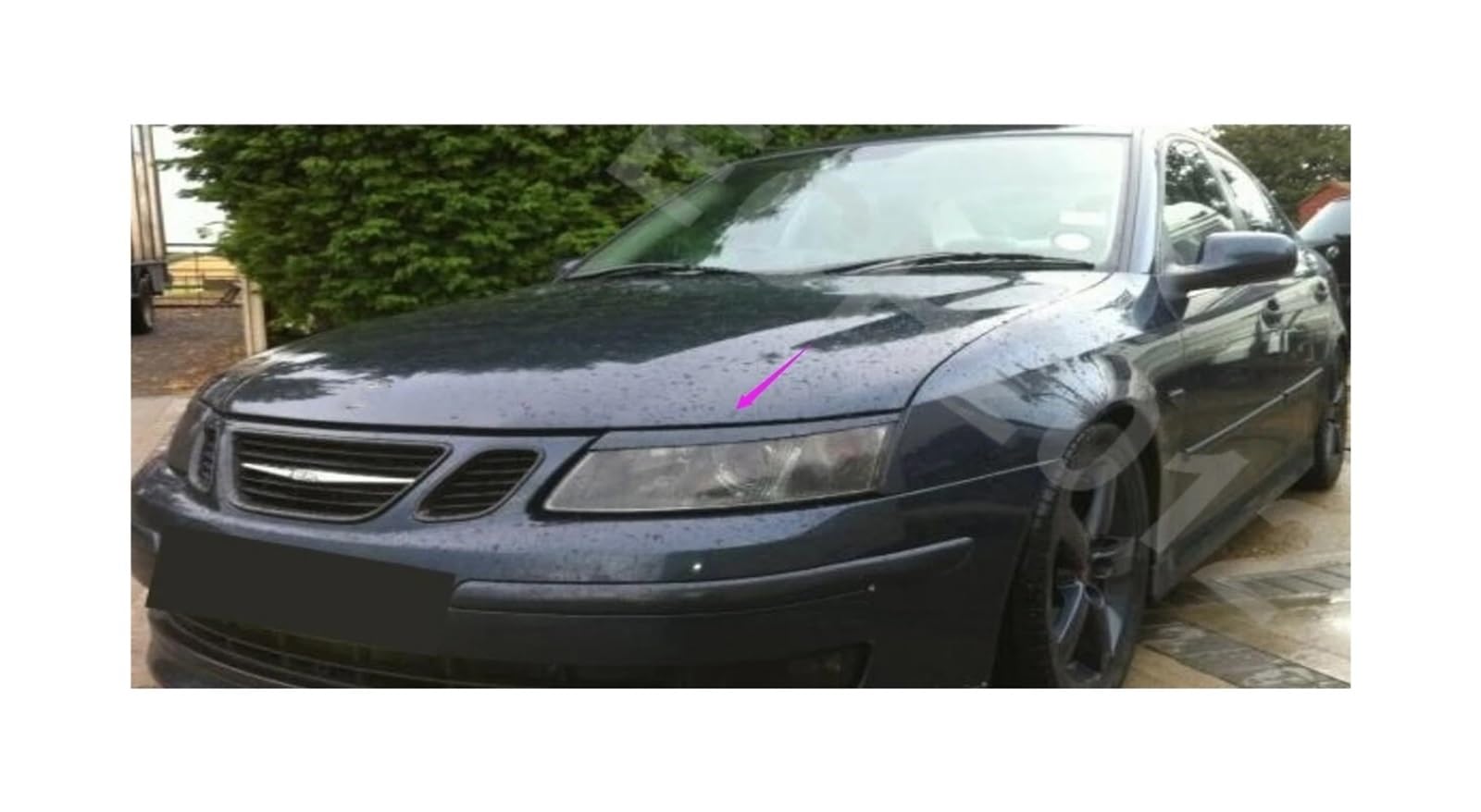 Naklejka na reflektor,Compatible With SAAB,