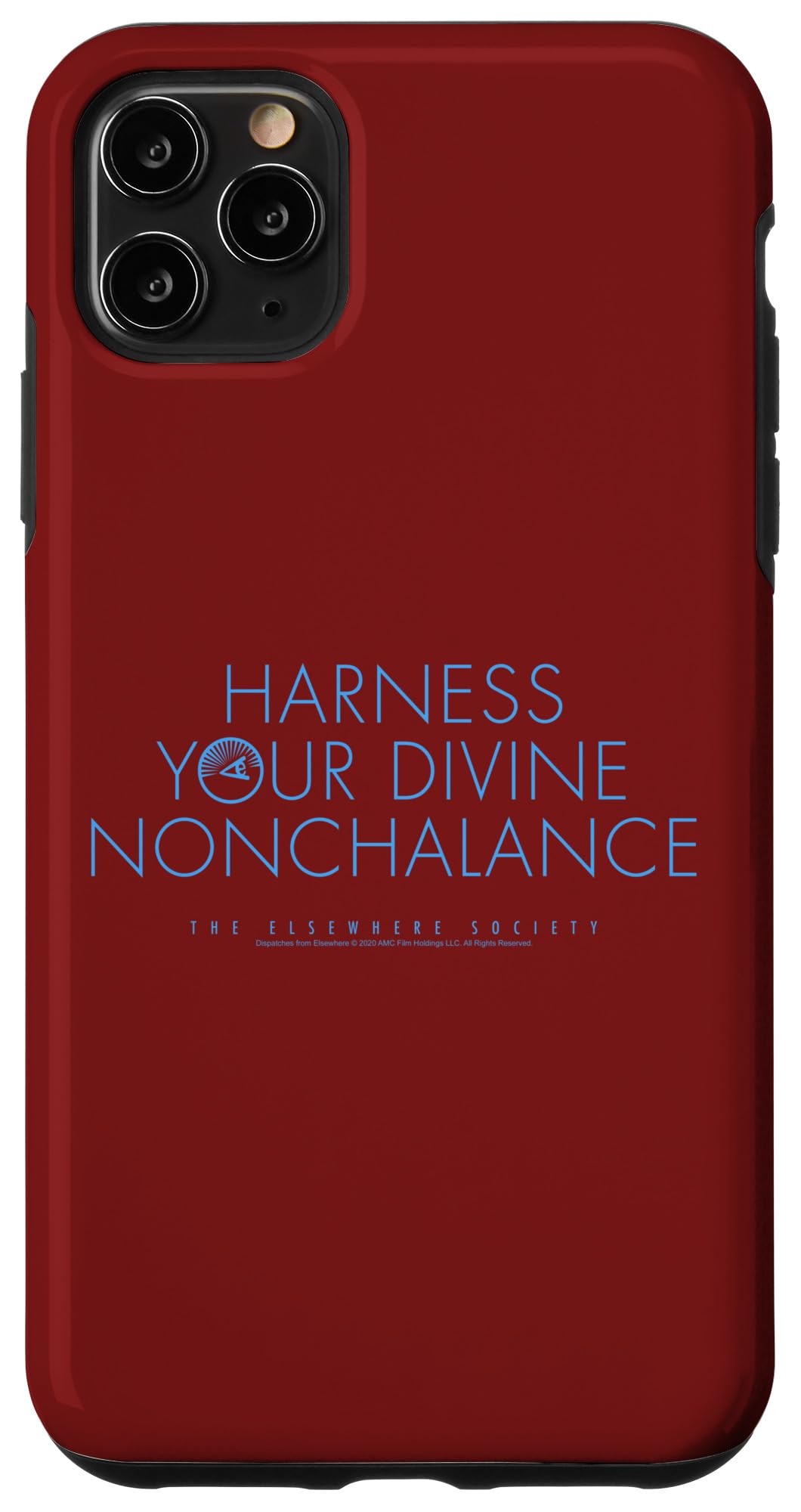 Coque iPhone 11 Pro Max anti rayures Exploitez Votre Nonchalance Divine pour ecran - 4