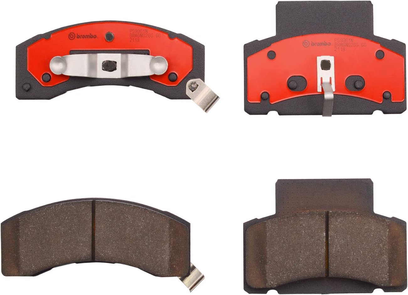 Brembo P59061N Premium Ceramic Front Disc Brake Pad Set CHEVROLET OE# 18045608