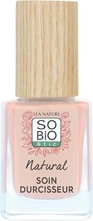 Lea Nature SO BiO etic| Organic Nail Hardener Care - Natural Manicure | Quartz | Protects, Repairs and Strengthens Nail | | Vegetable Keratin & Organic Castor Oil Strengthening | Vegan |