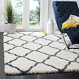 Safavieh Alfombra Shag Sala de Estar, 91 X 152 cm