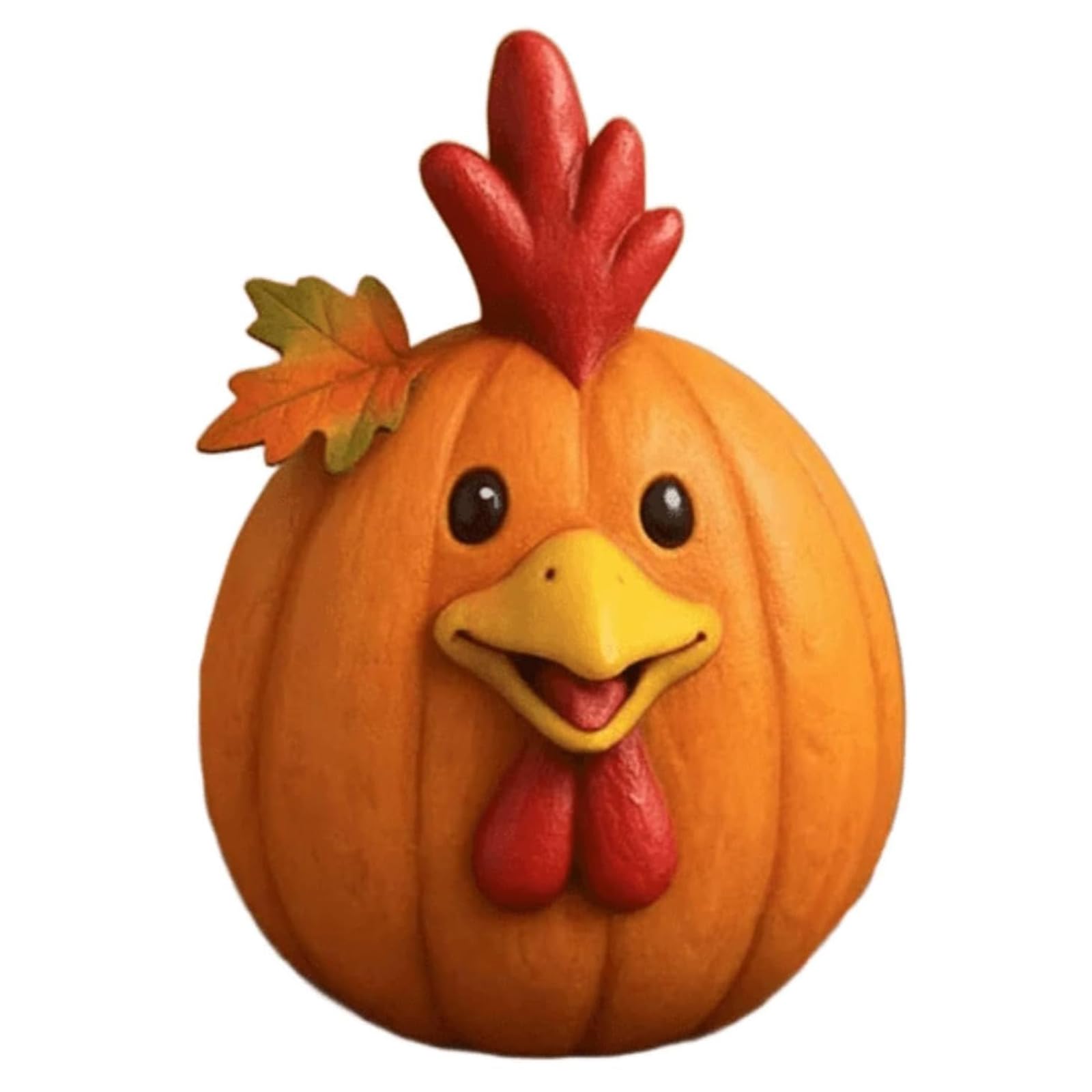 Farm Animal Pumpkin Figurines, Resin Cow/Duck/Sheep Animals Statue