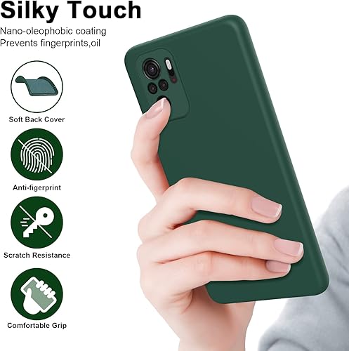 Miniatura 4 de ZORSOME Funda protectora trasera para Xiaomi Redmi Note 10 4GNote 10S, funda protectora de color puro para Xiaomi Redmi Note 10 4GNote 10S,
