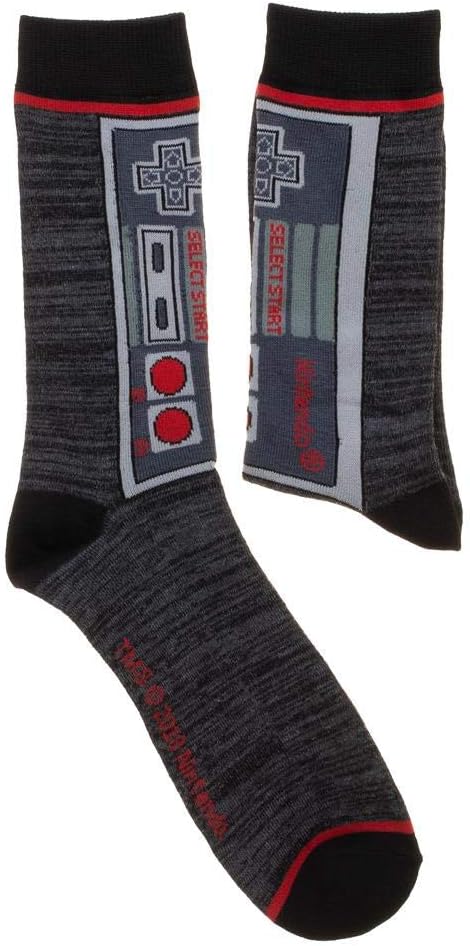 2-Pack Nintendo Crew Socks Nintendo Accessories Nintendo Gift - Nintendo Socks 2-Pack Nintendo Apparel