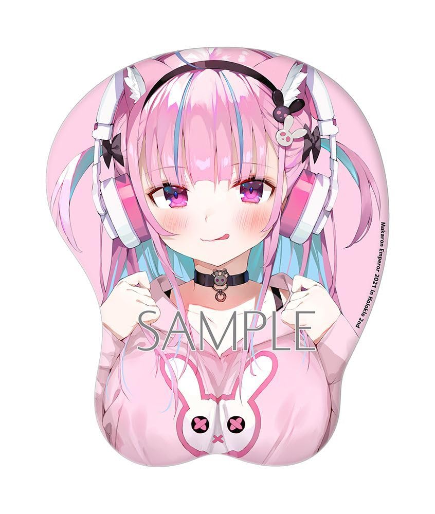 Amazon.co.jp: まかろん大帝あくあ立体マウスパッドゲーマー ver 