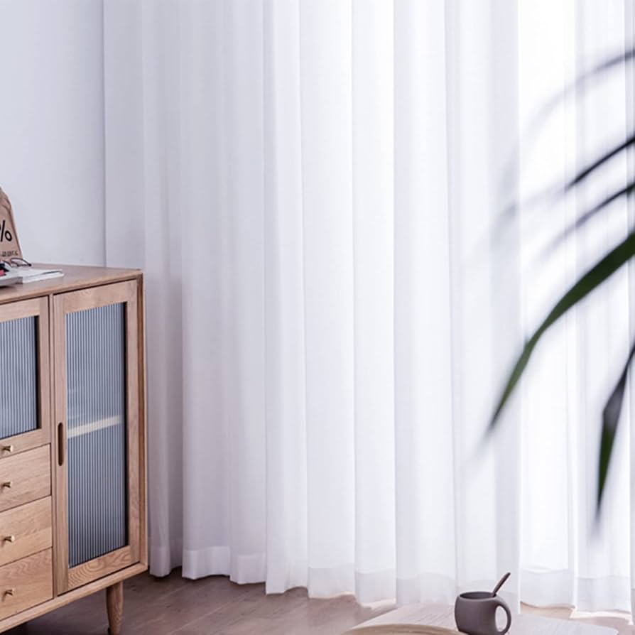 夜でも外から見えない カーテン レースカーテン レース インテリア 生活雑貨 白 遮像レースカーテン（夜も透けずらいレースカーテン）｜カーテン