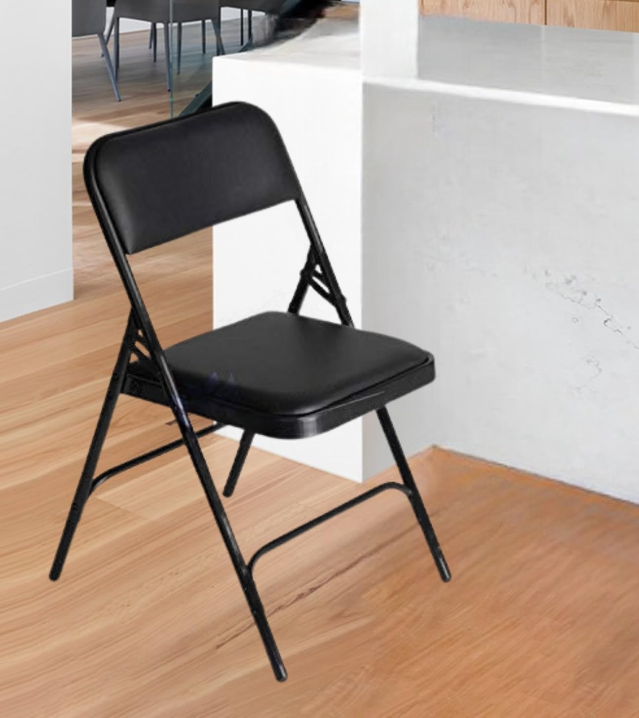 Da URBAN® Folding Chair Padded Seat and Back Heavy Duty Metal Frame