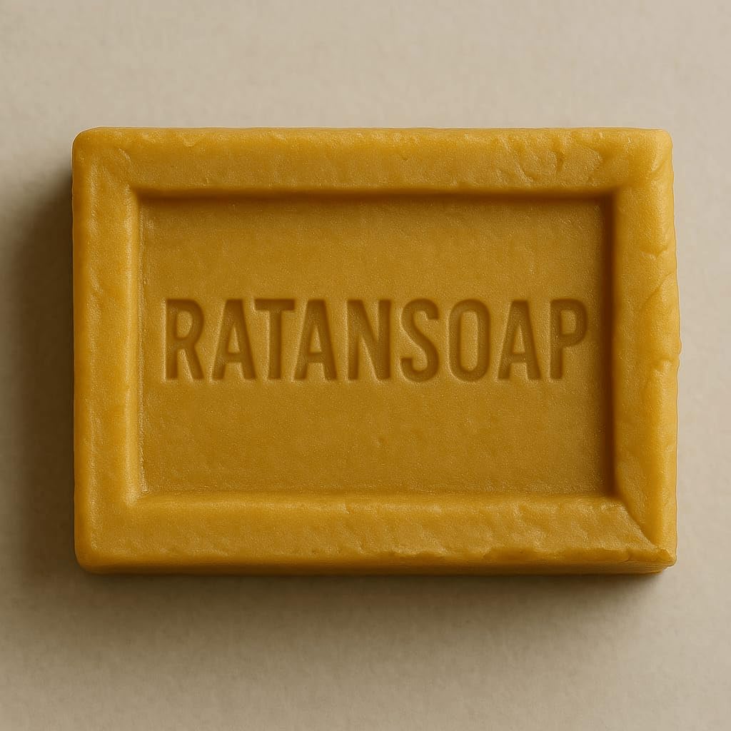 Rattan Washing Soap Bar 1Kg | Extra Strong Stain Removal | Gentle on Hands | Long-Lasting | Ideal for Daily Laundry | Suitable for All Fabrics | Fresh Fragrance | Economical Use (1) 3