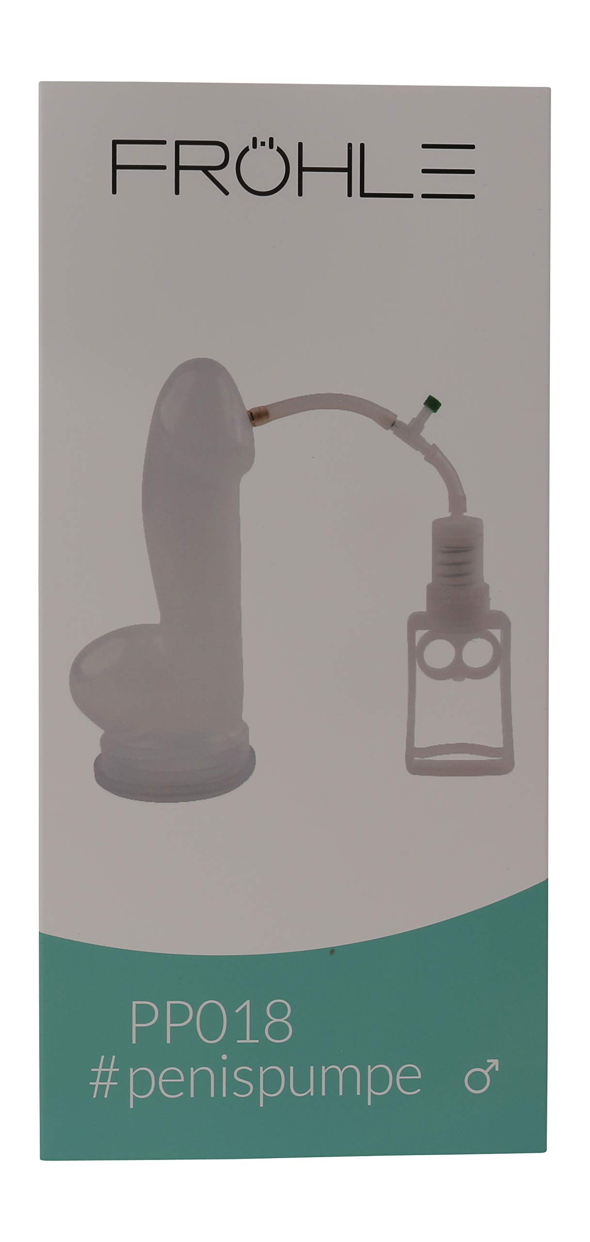 Fröhle Realistica Pompa del Pene Xl Professionale, Trasparente - 300 g