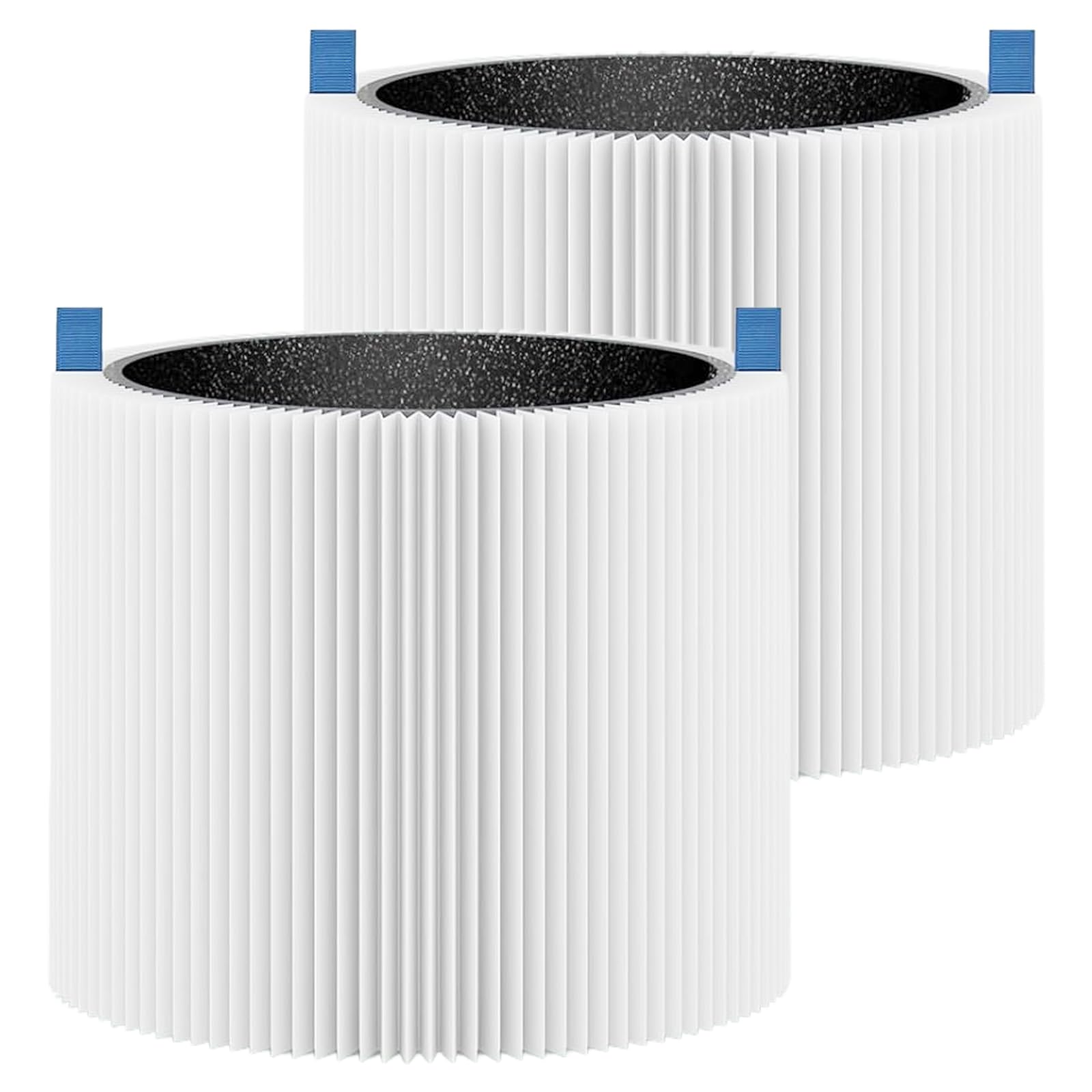 Pure Blue Mini Max Air Filter Compatible with Blueair Pure Blue Mini Max Air Purifier 3-in-1 H13 True HEPA & Activated Carbon Replacement Filter (2 Pack)