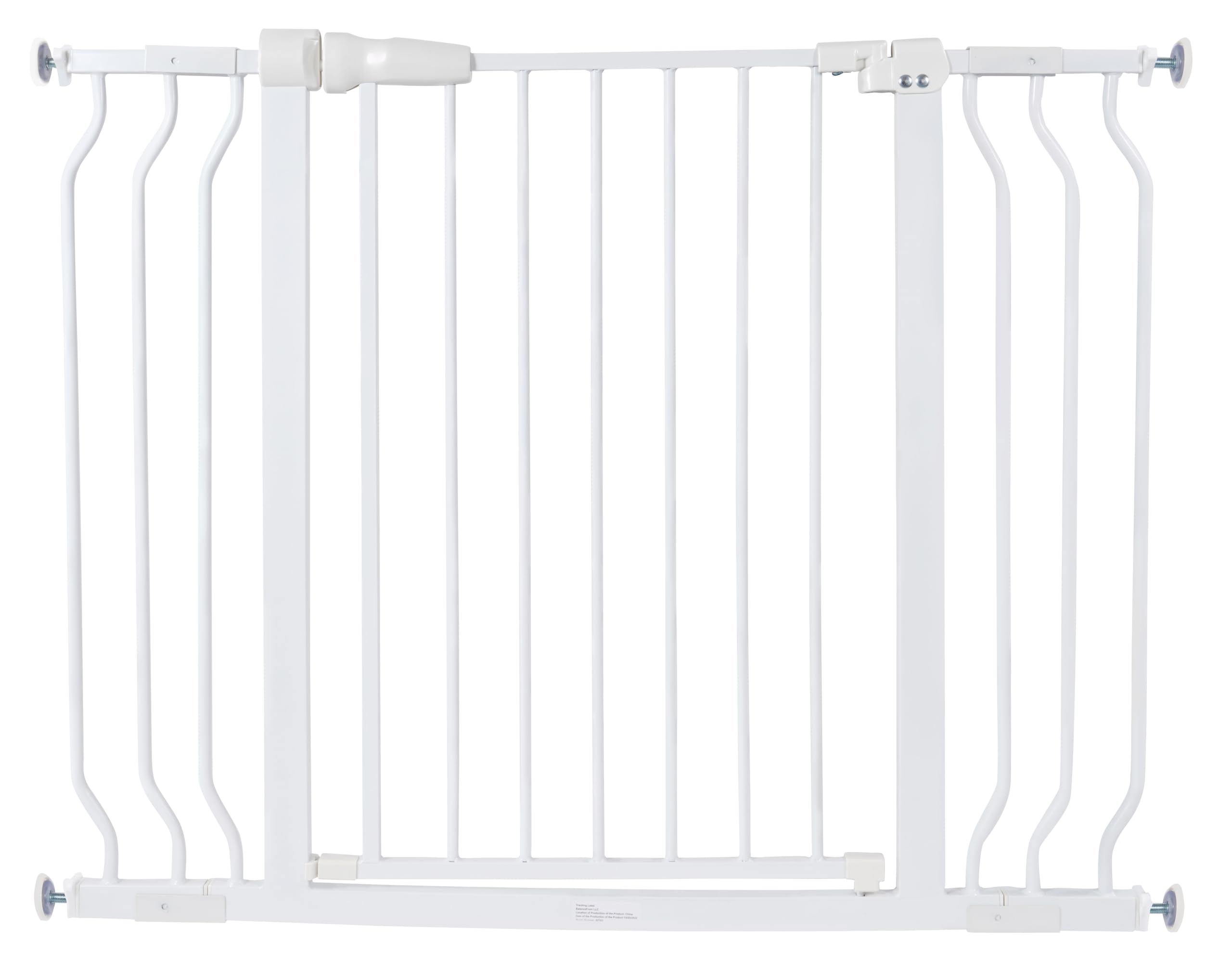 Easy Walk-Thru Safety Gate for Doorways and Stairways with Auto-Close/Hold-Open Features