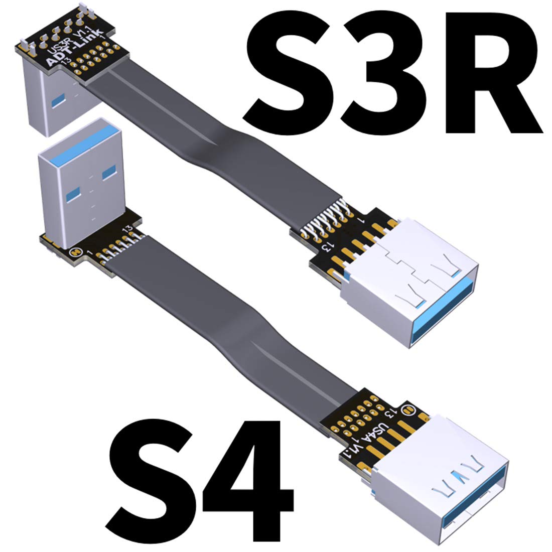 ADT-Link - Cavo USB 3.0 da USB a USB tipo A maschio a