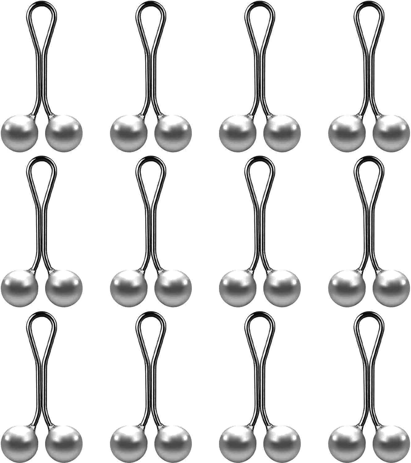 ECHSRTHijab Pins, Round Hijab Pins for Women Girls, Multi-Use Scarf Pins for Hijab Muslim Scarf, Cute Elegent Scarf & Hijab Pins