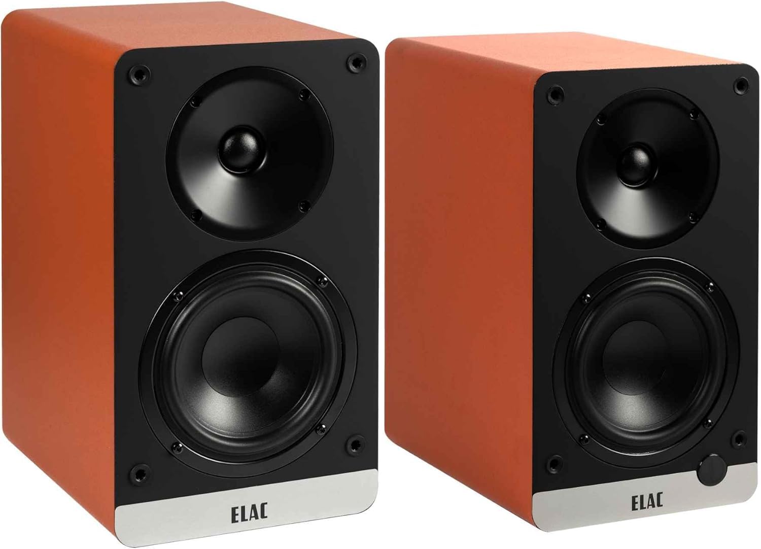 Amazon.com: ELAC DCB41 Debut ConneX Powered Speakers (Orange