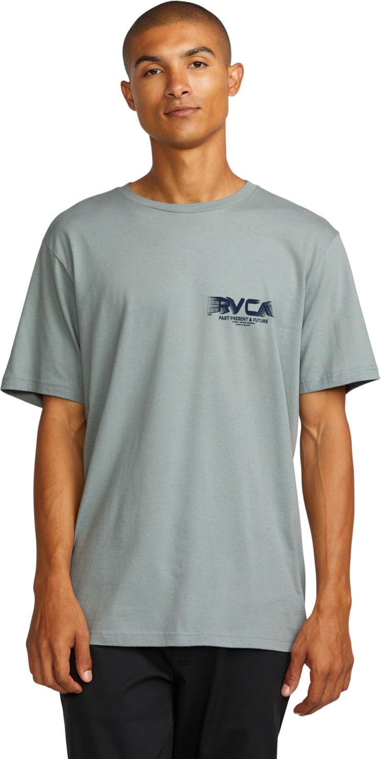 RVCA Mens Men's Vortex Ss Short Sleeve Tee