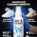 Jems Enterprise Shoe Cleaner Kit | Fast-Acting Cleaner with Shoe Brushes & Towel, White Shoe Cleaner Kit, Sneaker Cleaning Kit | For All Types of Shoes | Yellow Edge Reducing Agent (1) gallery image