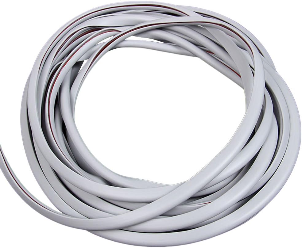 Amazon Vorcool 車ドアモール ドアガード 5ｍ 車 ドアエッジプロテクター 車ドアプロテクター 騒音低減 キズ防止 カー用品 ライトグレー モール 車 バイク