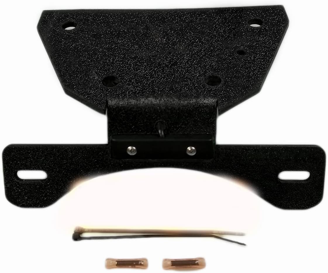 Fender eliminator fits Suzuki GSXR 600 and 750 2011-2026, STD version, License plate mount with LED tag light by Bikelitez