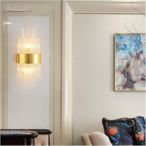 Miniatura 3 de Lámparas de pared modernas aplique de pared para interiores, escalera LED de cristal para sala de estar, dormitorio, lámpara industrial retro