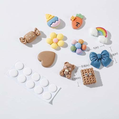 Miniatura 2 de Calcomanías Kawaii 3D - tridimensionales, cuenta manual, botella de agua, teléfono móvil, calcomanías para refrigerador (10 unidades)