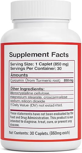 Miniatura 4 de Suplemento de cúrcuma de cúrcuma, 860 mg, 30 cápsulas