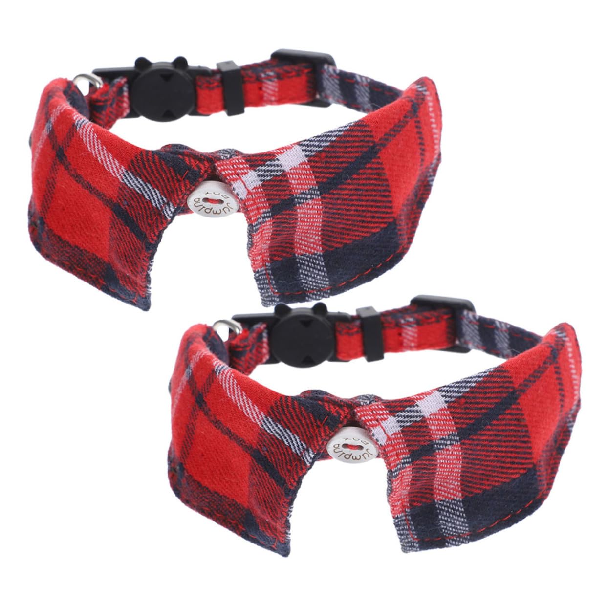 minkissy 10pièces Collier Réglable pour Chat Et Chien avec Cloche Lot de Rouge Accessoire Adorable pour Animaux De Compagnie