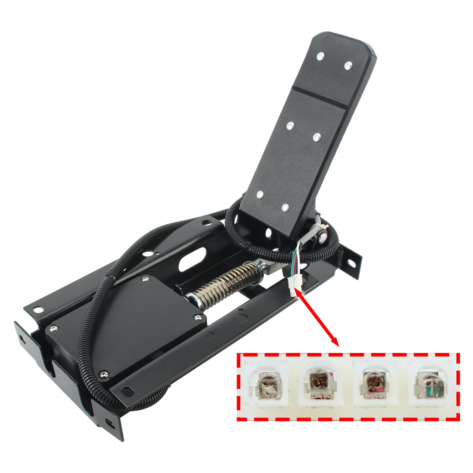 Amazon.com: AUTOKAY Accelerator Pedal Box Assembly for EZGO TXT
