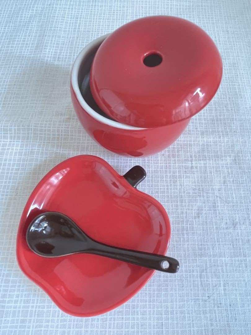 Amazon.co.jp: 昭和レトロ りんごのティーカップ セット ポット