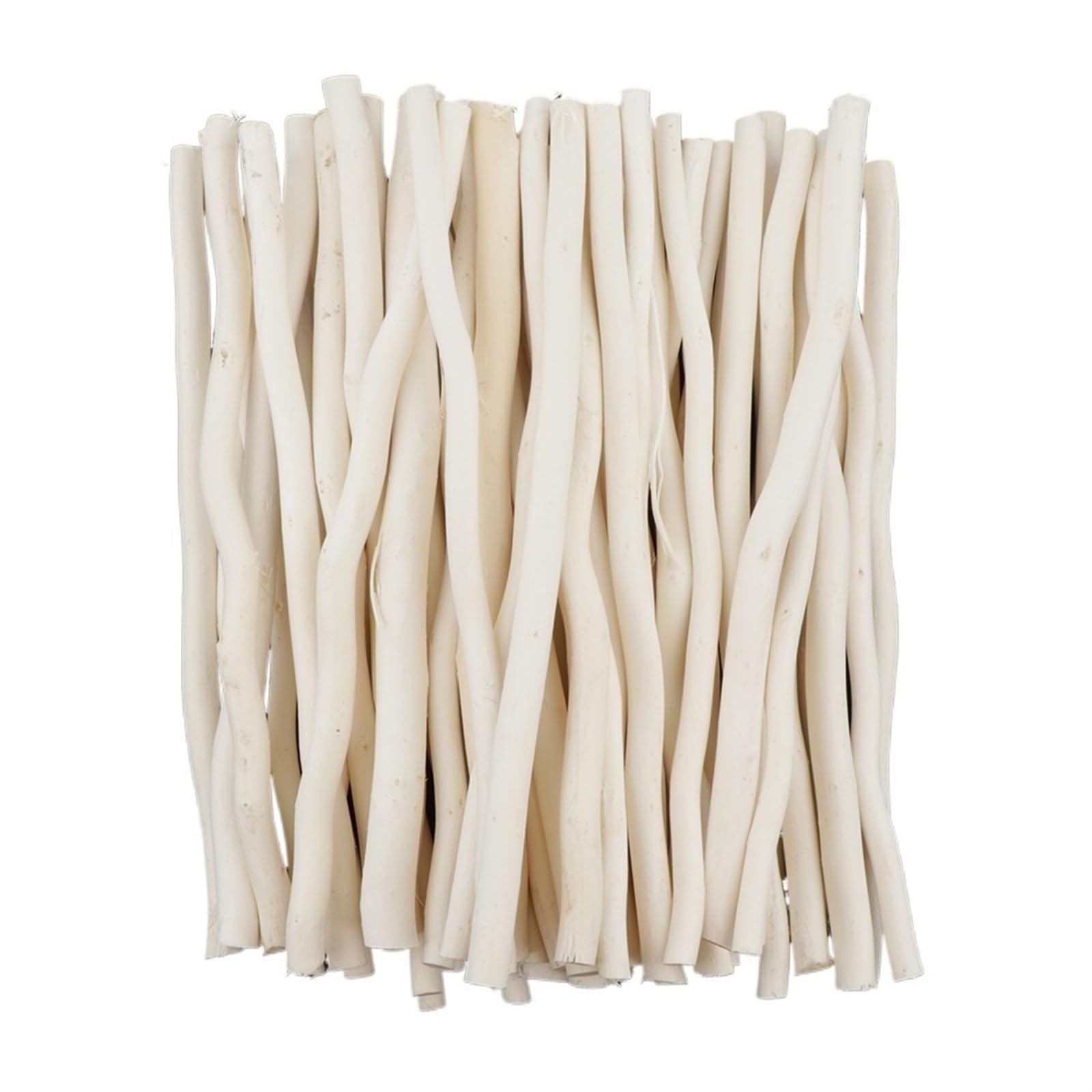 Weqyfdc One Color Craft Wooden Sticks 50Pcs White Driftwood Wooden Pieces Coastline Wreath Arts Crafts Diy Sticks