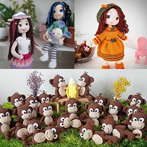 Estako Touch%100 Premium Micro Acrylic Yarn 100 Gr 246 Yds (2110 - White) #TOP4