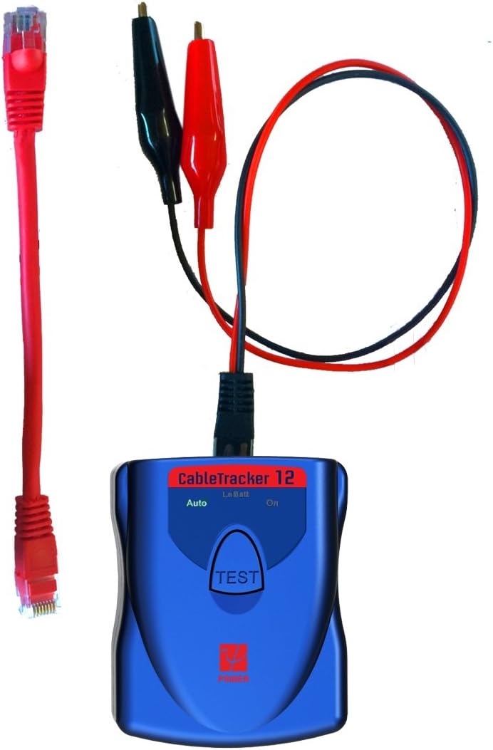 CableTracker12 High Power Tone Generator, Blue/Red
