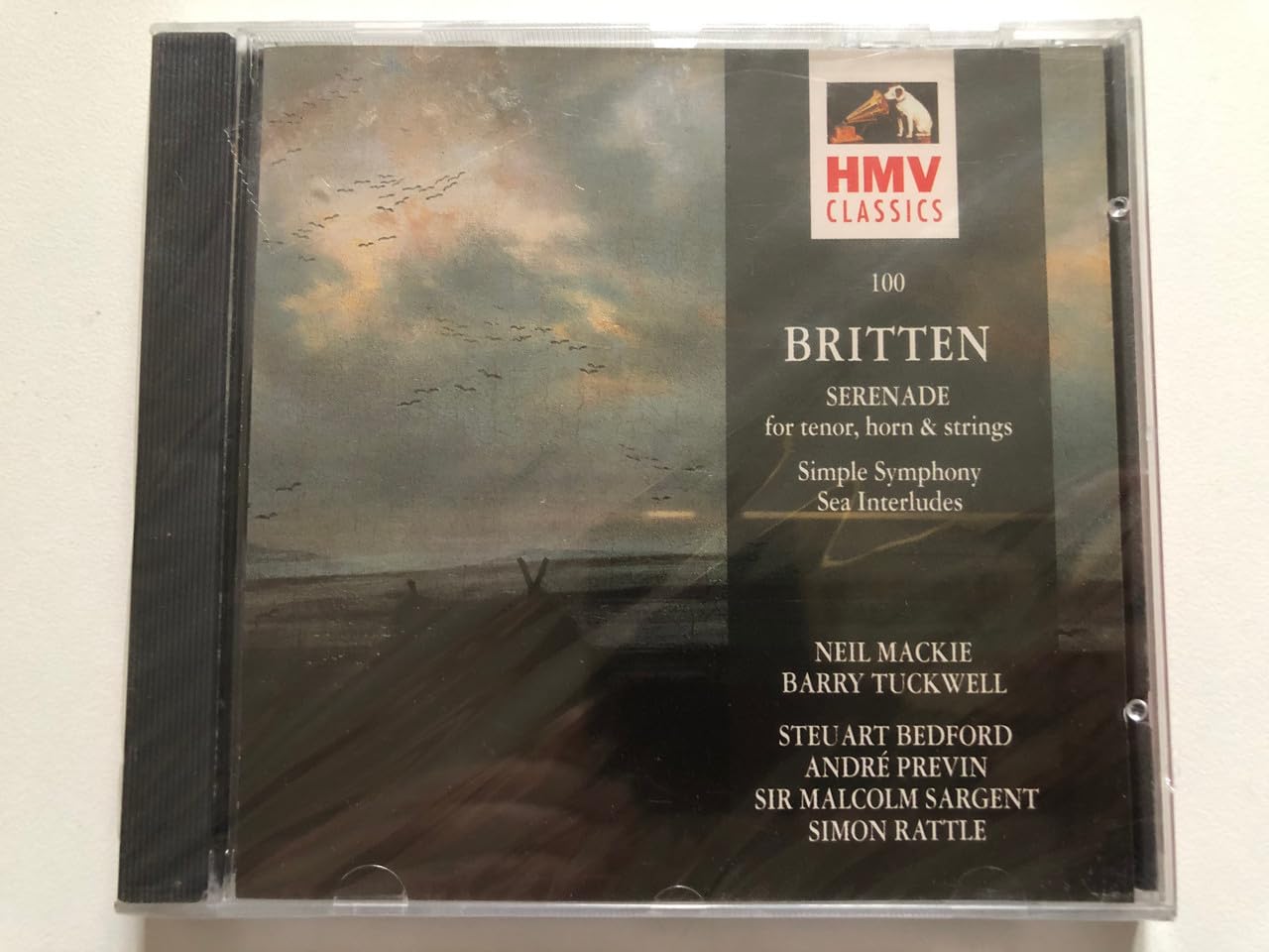 Benjamin Britten: Serenade for Tenor, Horn & Strings; Four Sea Interludes; Simple Symphony; Canadian Carnival. (HMV Classics, 1994) [Audio CD]