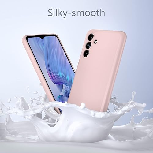 Miniatura 4 de Boaixiaen Funda para Samsung Galaxy A13 5G, protección de cuerpo completo de TPU suave de silicona rosa para modelo de 6.5 pulgadas