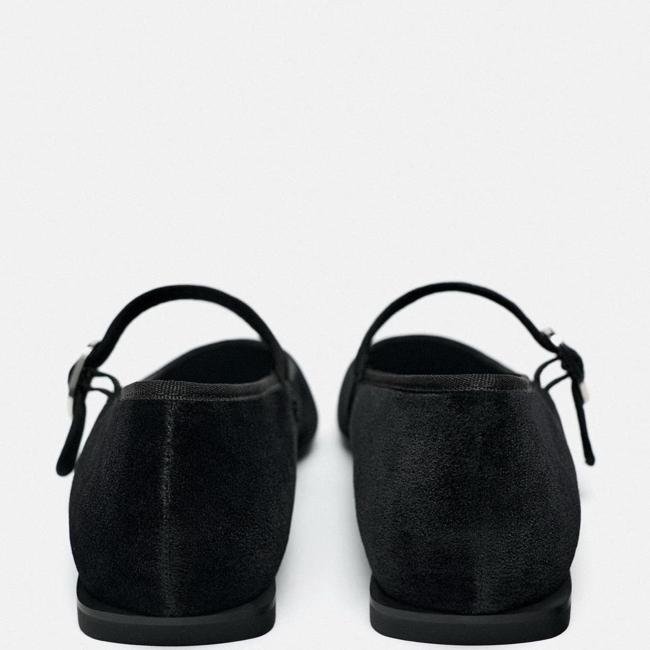 Women's Leopard Print Mary Jane Flats Square Toe Buckle Ballet Flat Comfortable Suede Ballerina Shoes - Image 3