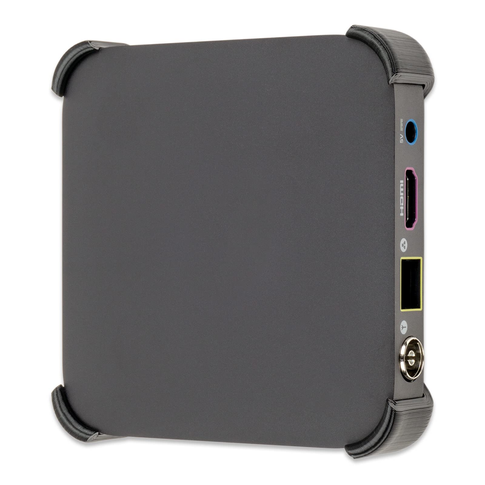 P3D-Lab GripXStream Wall Mount for Sky Stream Puck Wall Bracket Holder Black: Fits Behind TV - 3 Years Warranty - Made in UK