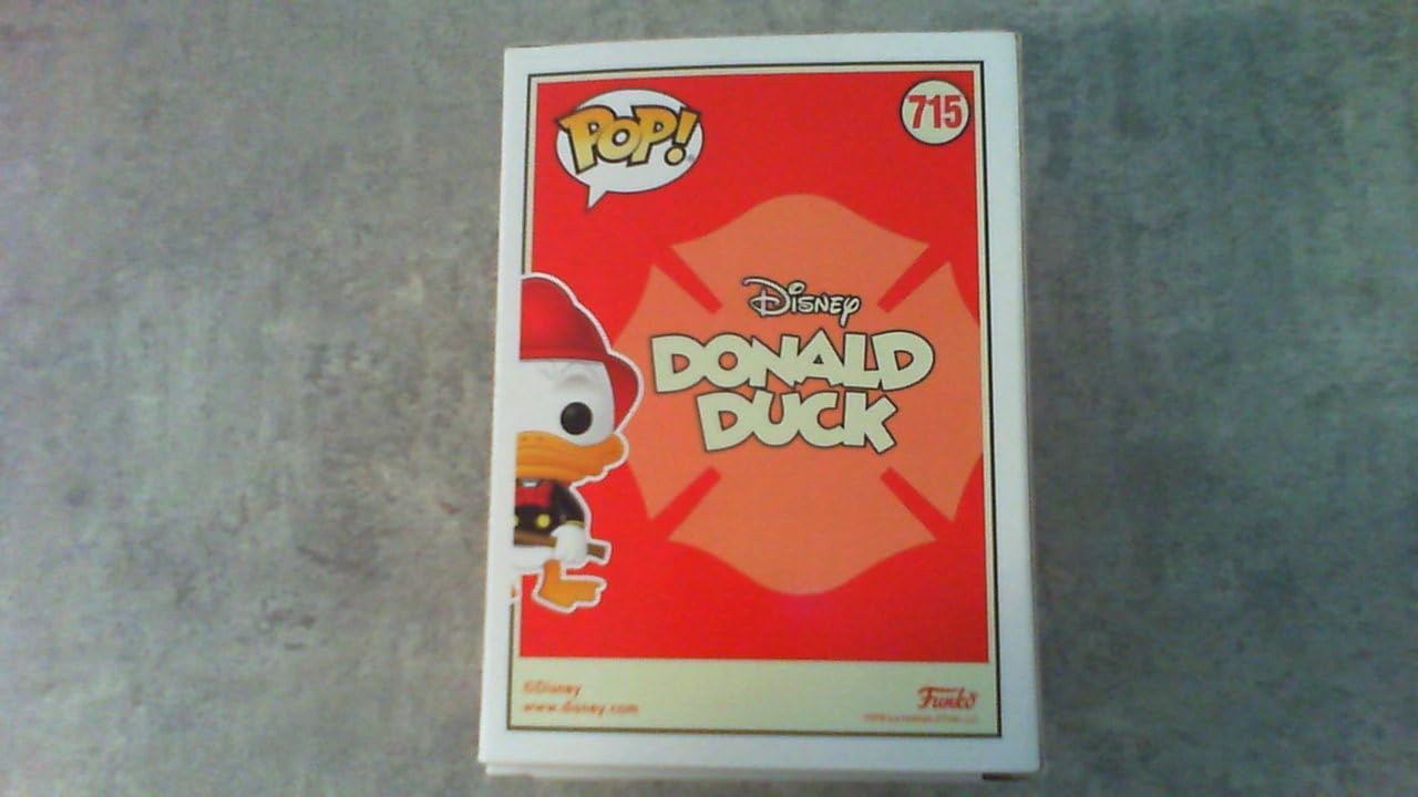 Funko POP Donald Duck Donald Duck Anniversary Firefighter Exclusive - Image 3