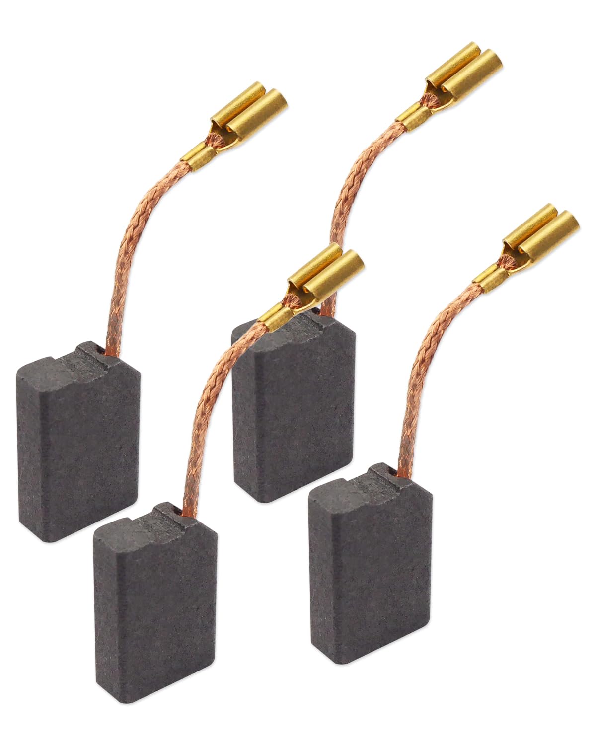Lot 4 Balais De Charbon 402874-07 Pour Meuleuse Dewalt DW630 DW840 Et Black & Decker