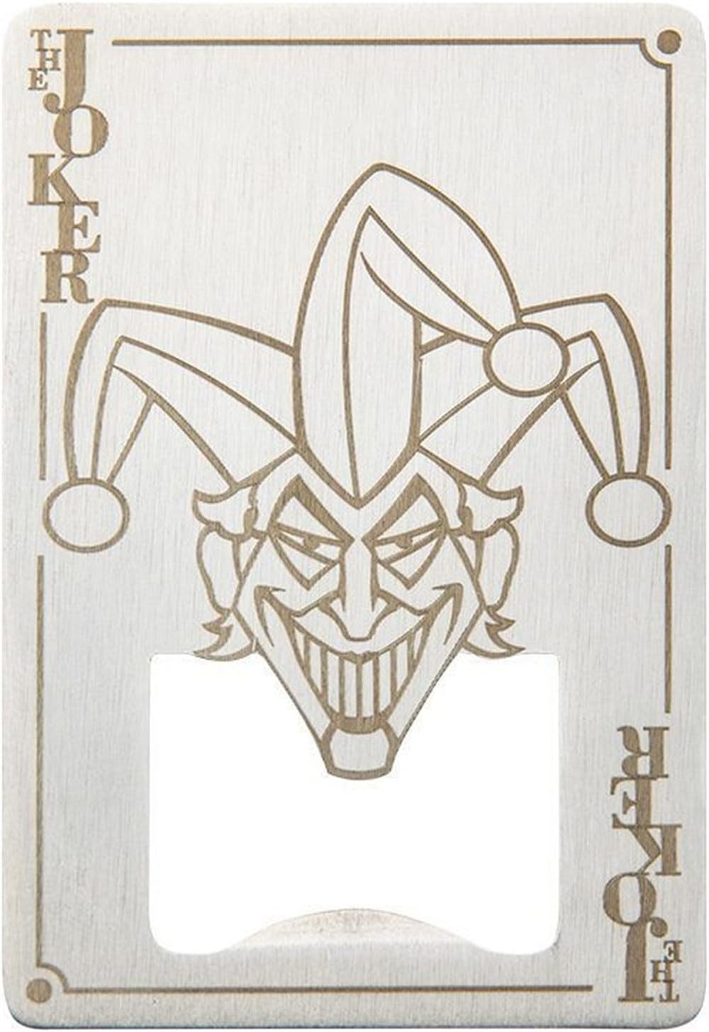 Batman The Joker Playing Card Bottle Opener