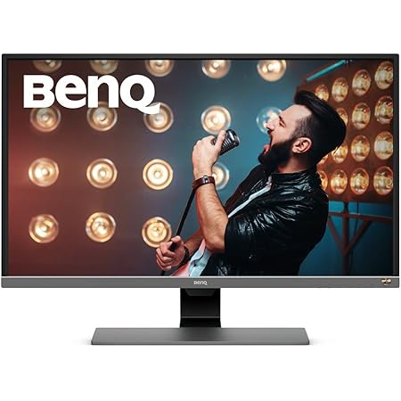 BenQ EW3270U 32"/80cm LED 3840 x 2160 Pixels Premium HDR 4K Bezel-Less Monitor, Anti-Glare, Brightness Intelligence Plus, AMD Freesync, Speakers, 95% DCI-P3, HDMI, DP, USB-C (Black)