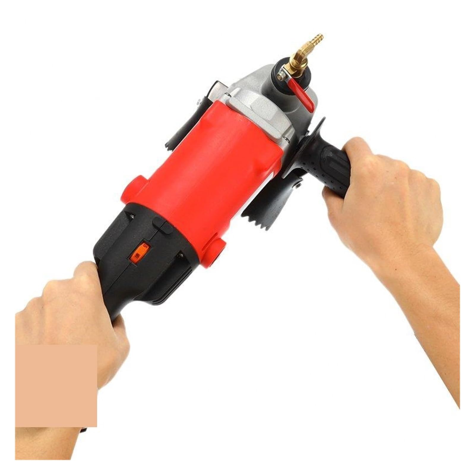 Lucidatrice a umido, 1400W Elettrico Marmo Granito Pietra bagnata Lucidatrice Smerigliatrice Levigatrice Mano Mulino ad acqua Angolo di velocità variabile