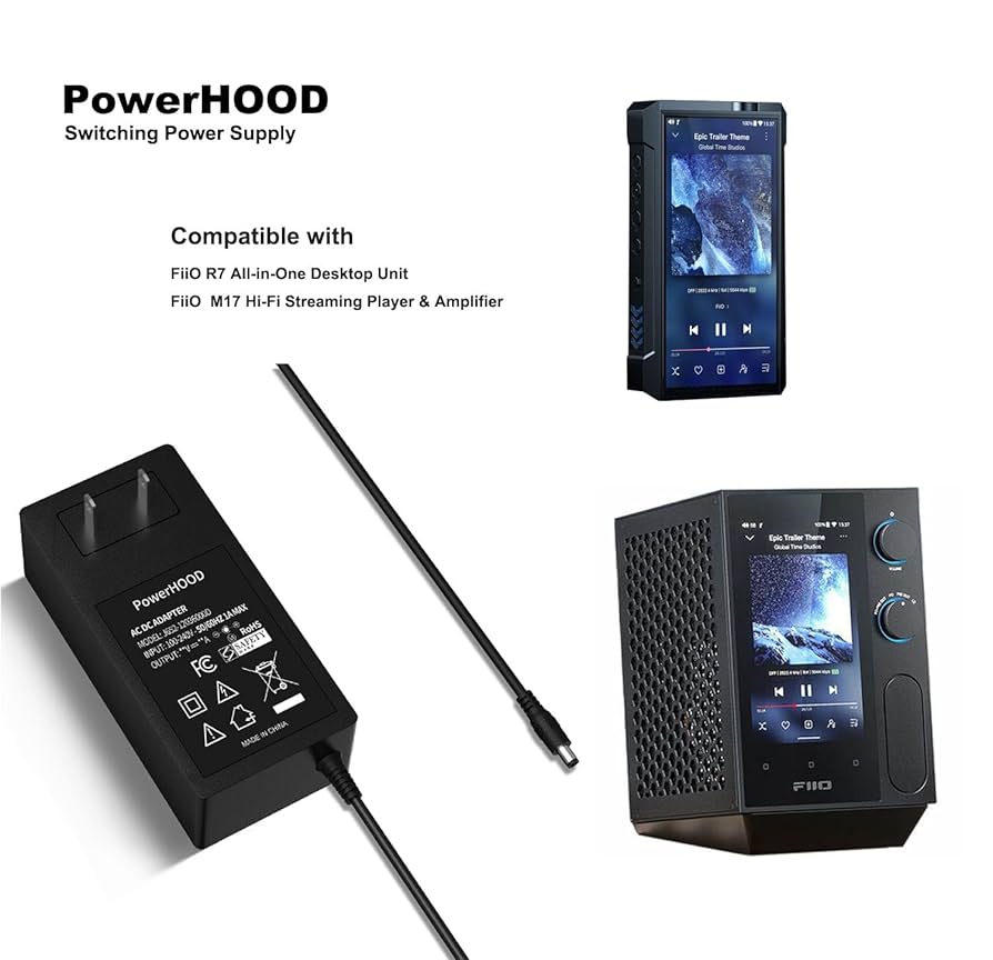 リニア電源 12V　※FiiO M17、RME ADI-2等に 12Vリニア電源 FiiO M17、RME ADI-2、Soundgenicに