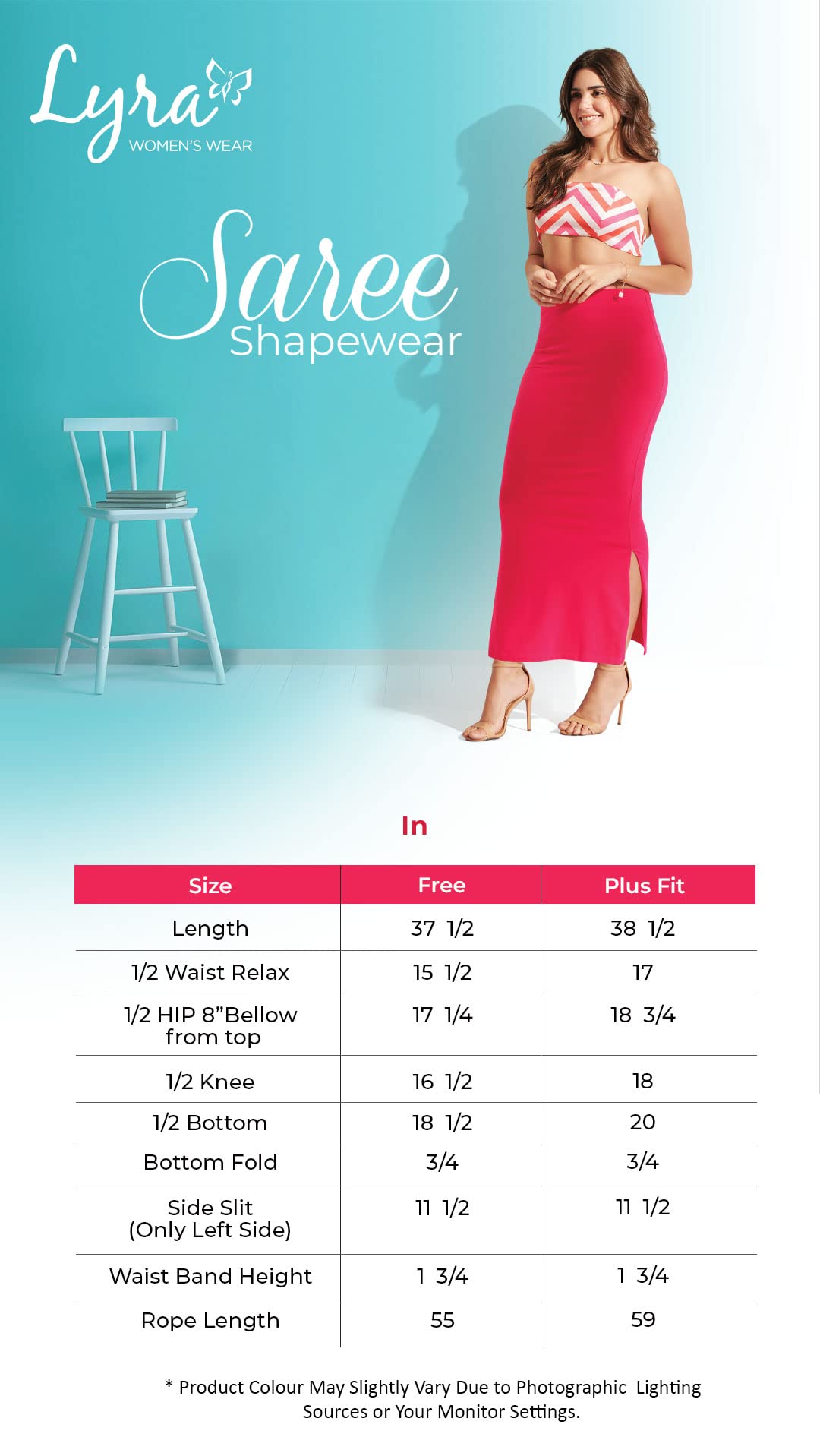 Lyra Women Saree Shaper (Petticoat) 2