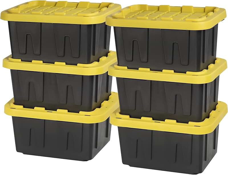 stackable plastic containers
