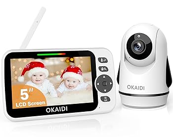 hikari★babyページ Amazon.com: OKAIDI Video Baby Monitor with Camera and Audio