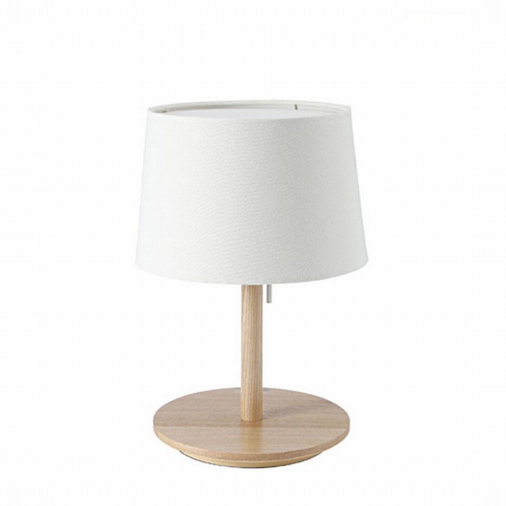 Lampe en Tissu et Bois Massif ZUTD pour Créer une Ambiance Douce dans Votre Chambre d'Étude